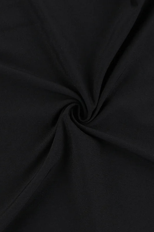Mock Neck Sleeveless Criss-Cross Strap Butterfly Charm Open Back Bodycon Maxi Dress