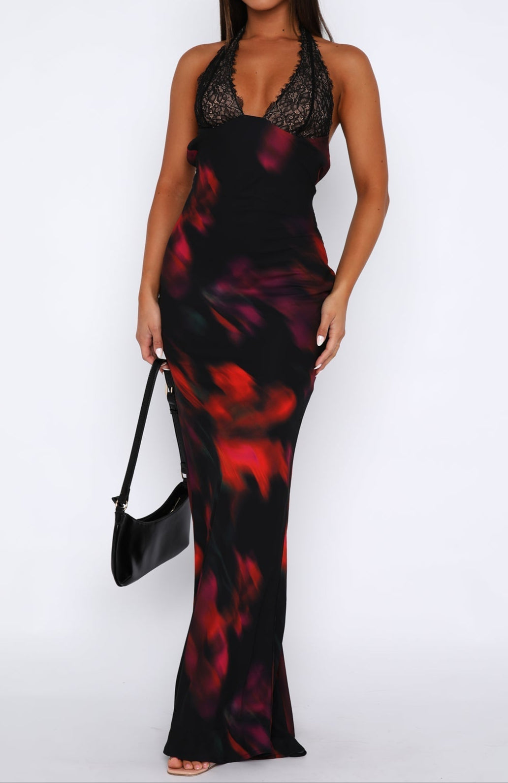 Marina Maxi Dress Sangria Floral