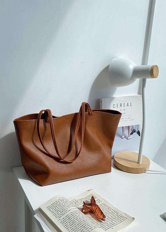 Simple-Leather-Tote-Bag