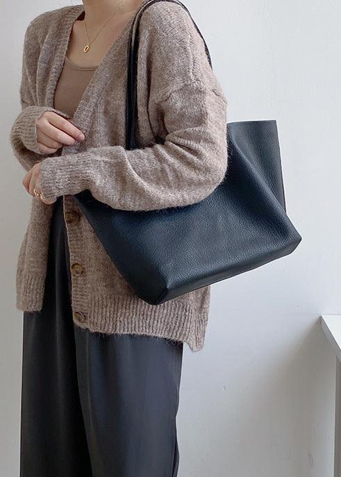 Simple-Leather-Tote-Bag