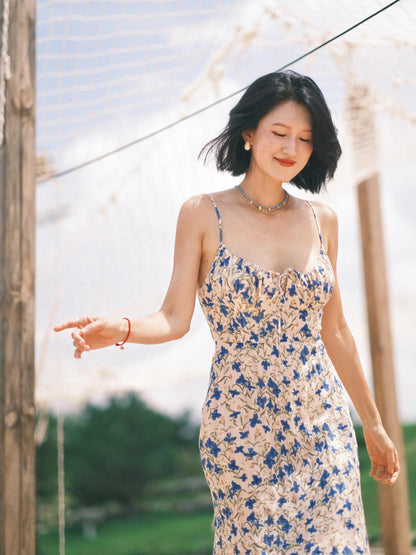 Floral Mermaid Maxi Dress