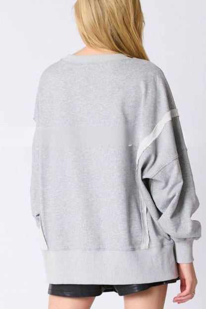 Halloween Cartoon Ghost Sequined Sweatshirt Casual Top