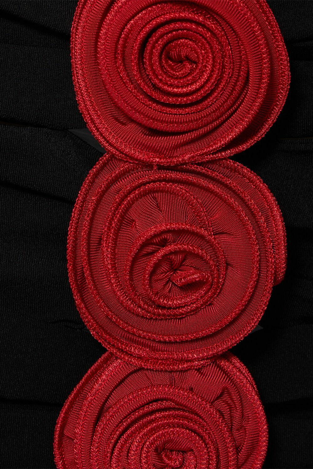 Sarah Floral Applique Cutout Mini Dress