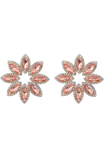 colour Floral Earrings