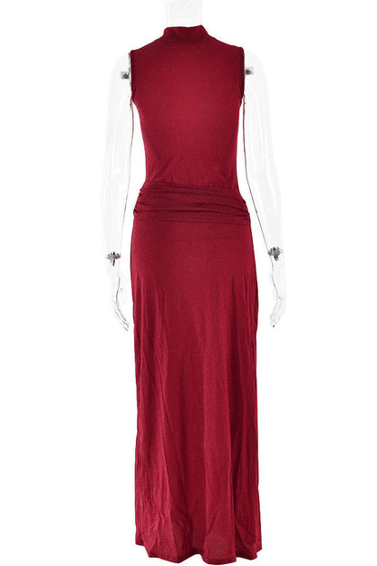 Veil of Pink – Mesh Allure Dress