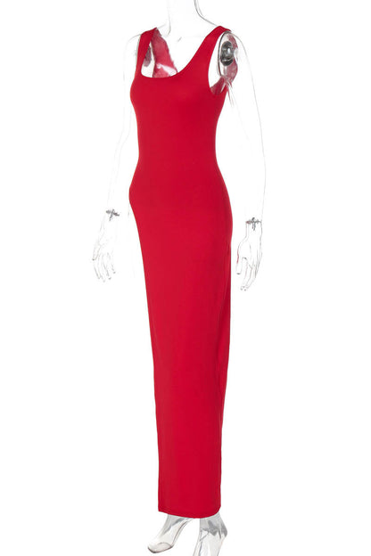 Urban Muse Slit Bodycon Dress