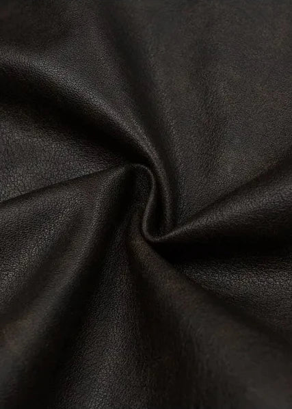 Vintage Loose PU Leather Jacket with Stand Collar