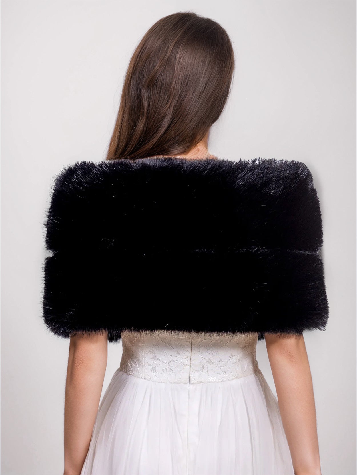 Women Poncho Black Cape
