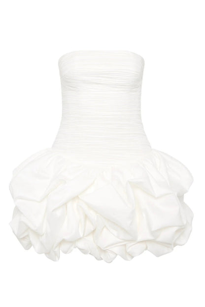 Violette Bubble Hem Mini Dress