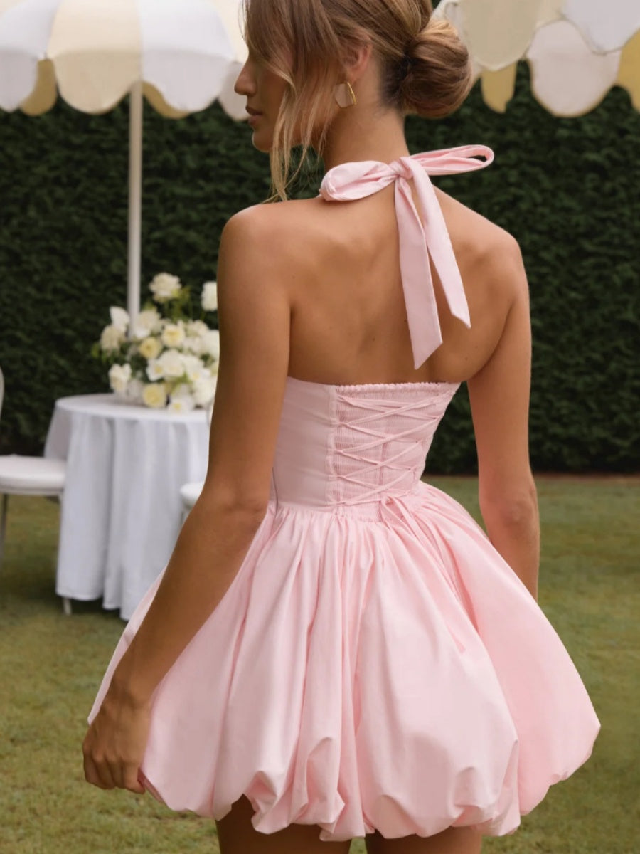 Halter Tutu Mini&Short Dresses