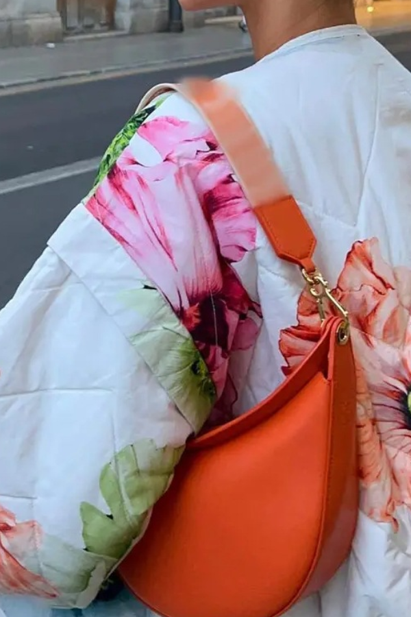 Printed Long-sleeved Jacket