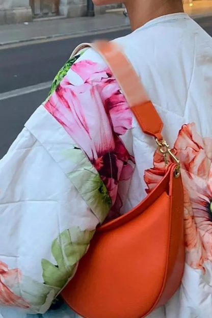 Printed Long-sleeved Jacket