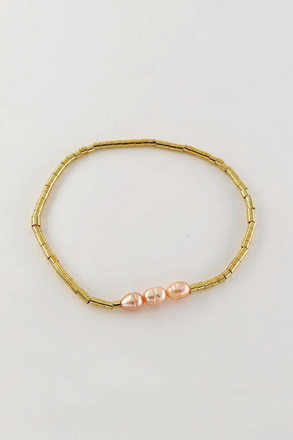 Fashion Crystal Beaded Hand-woven Bracelet
