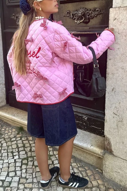 Printed Long-sleeved Jacket