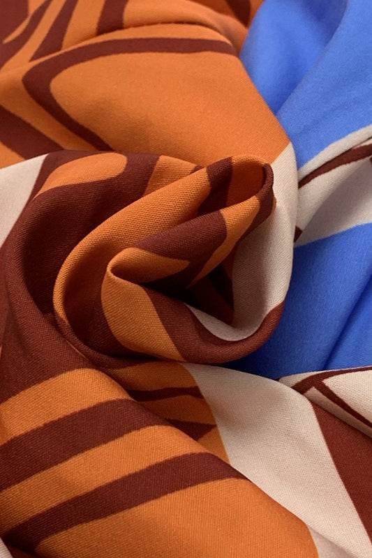 Sexy Floral Print Backless Bohemian Maxi Dress