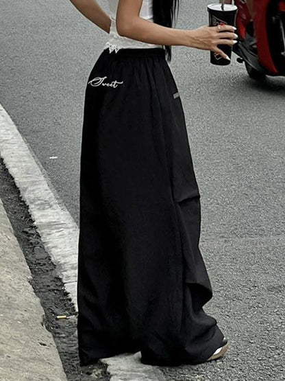 Street Color Contrast Cargo Pants