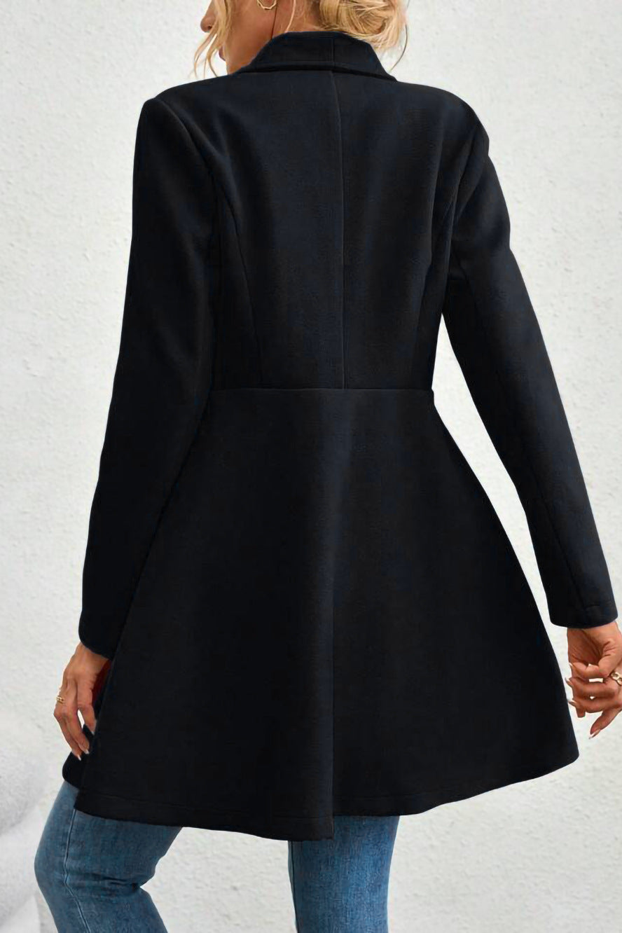 Belted Wool Long Coat