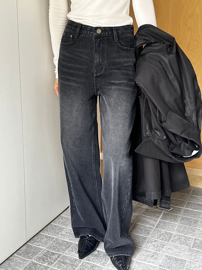 Grey Jeans With Pockets