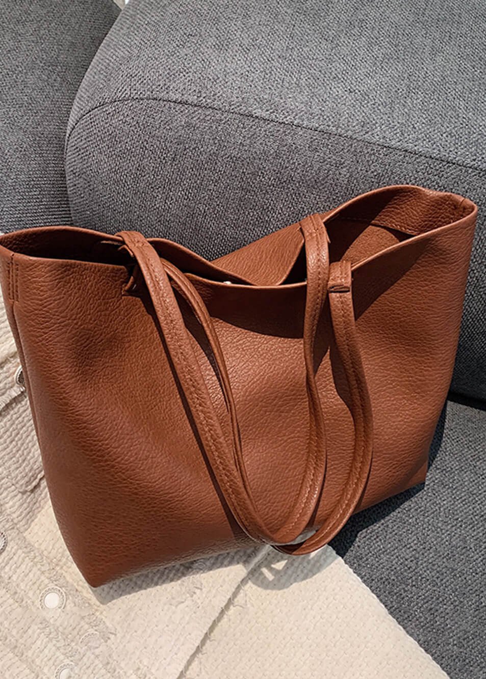Soft-Leather Tote