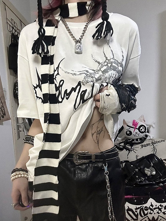 Women's Vintage Oversized Short Sleeve Tee