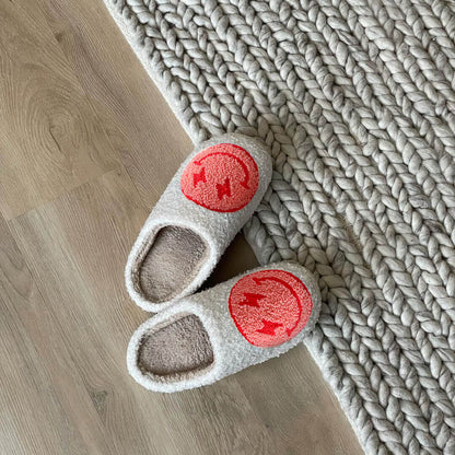 Flash Happy Face Slippers - Buy 1 Get 1 Free