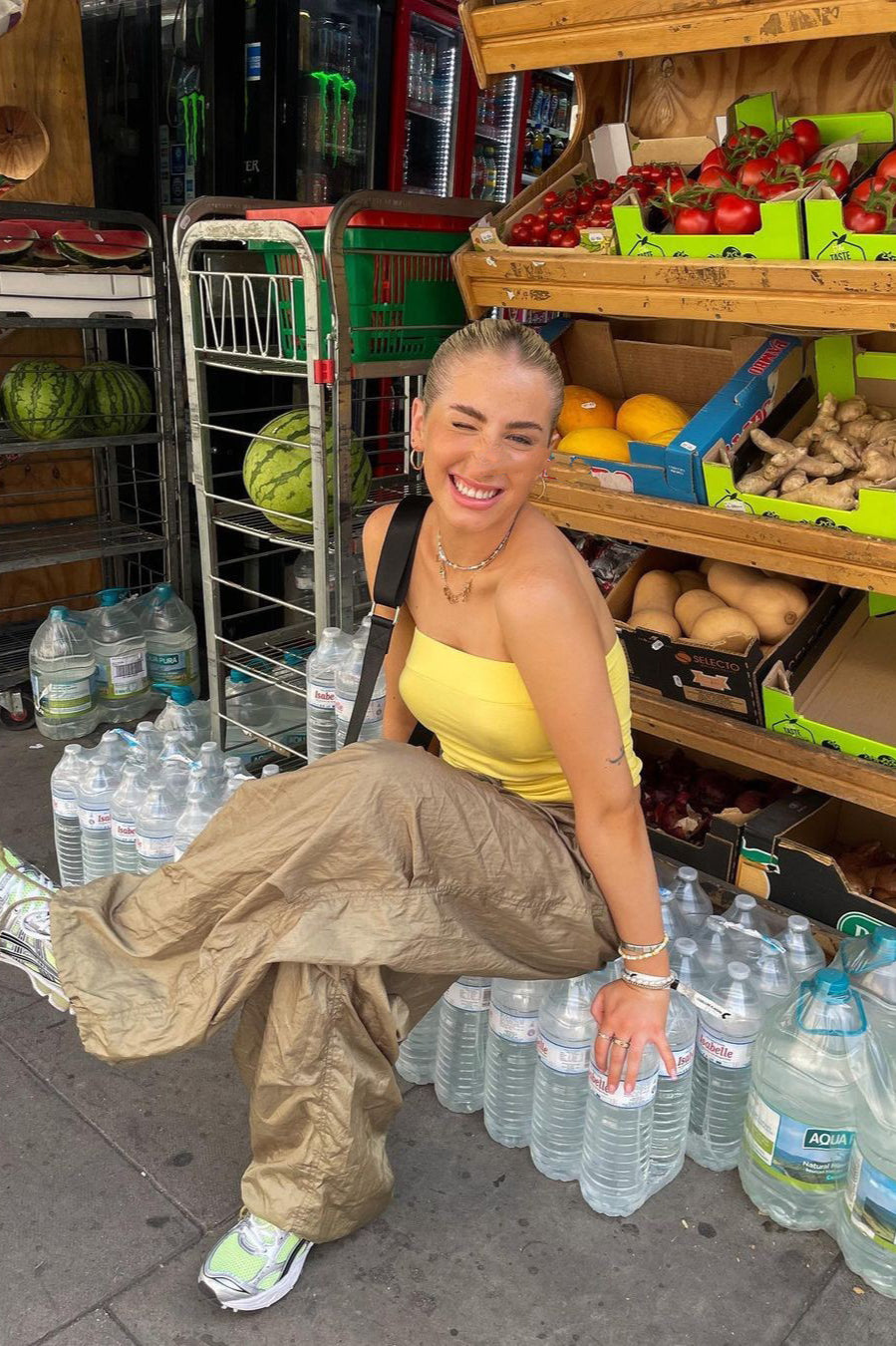 Summer Loose Fit Drawstring Parachute Cargo Pant