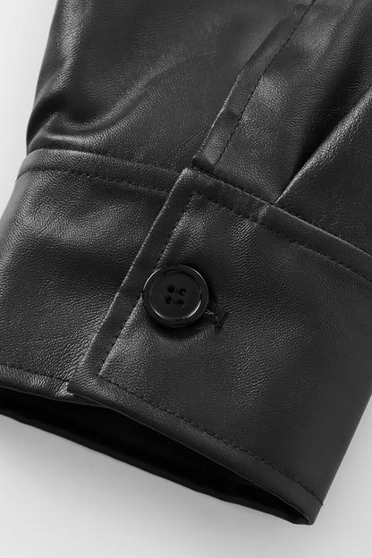 Solid Color Aviation Style Jacket