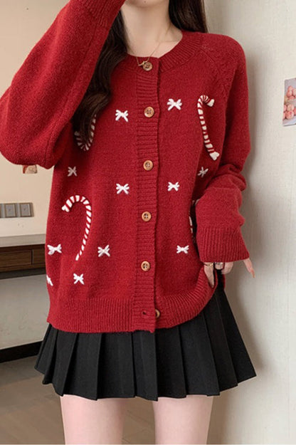 Soft Crochet Knit Cardigan