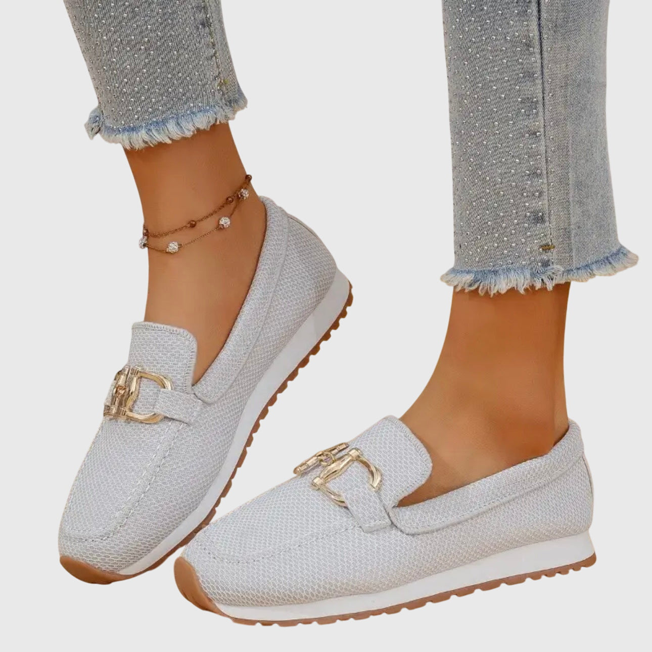 AmyVictoria | Chic Loafer Sneakers