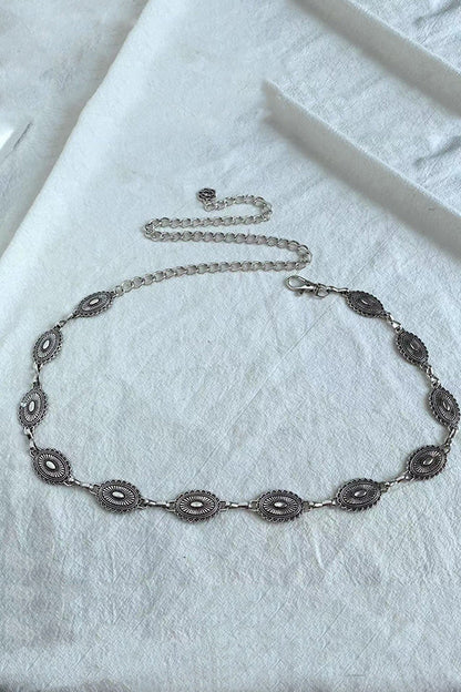 Raegan | Retro Geometric Waist Chain