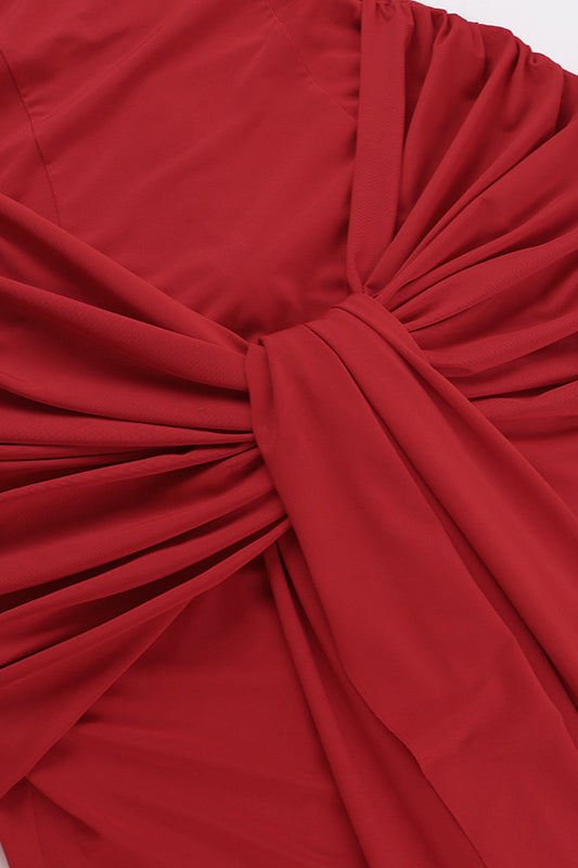 Off-Shoulder Slim Fit Bodycon Maxi Dress