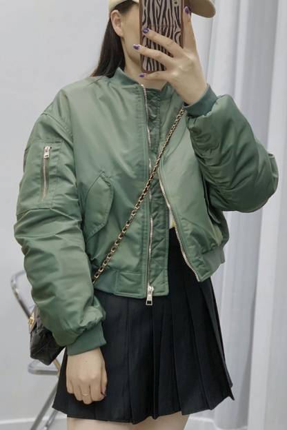 Casual Pilot Loose Cotton Jacket