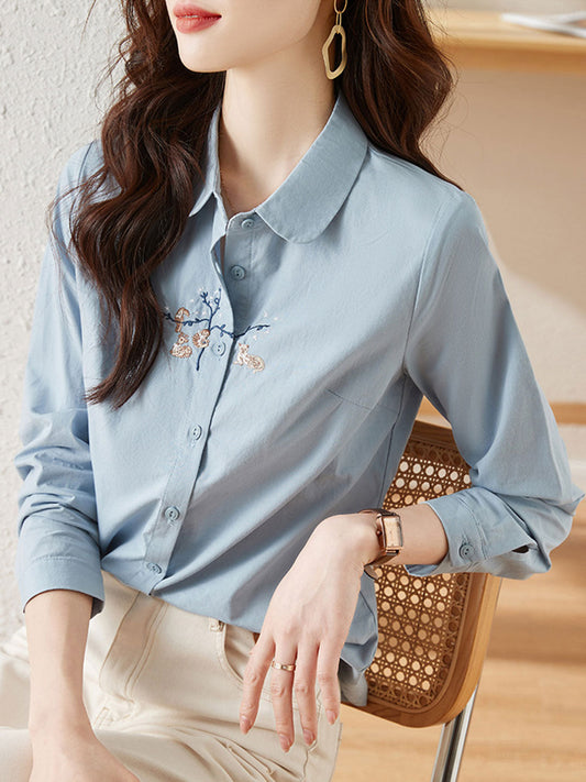 Bella Retro Embroidered Shirt