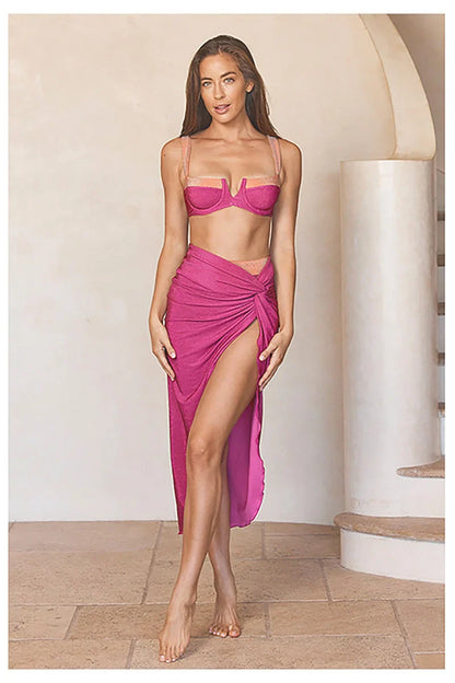 Fluorescent Sexy Bikini Set