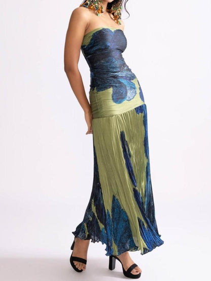 Jennifer Bandeau Midi Dress