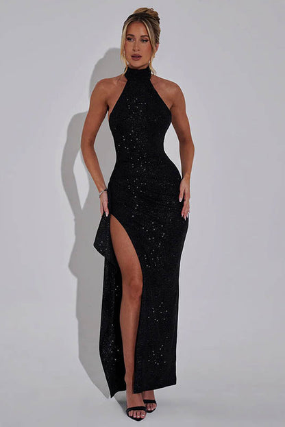 Sparkling Sequin Maxi Dress for Date Nights