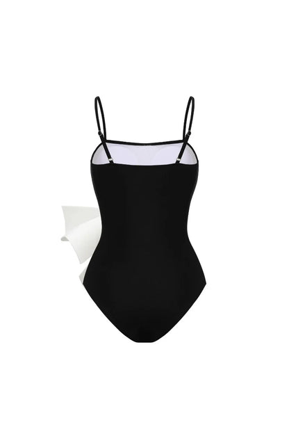 Bow Detail Sweetheart One Piece Swimsuit