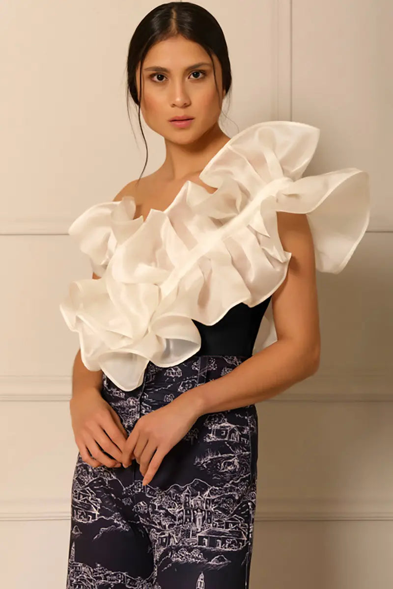 Lace Mesh Retro One Piece Swimsuit