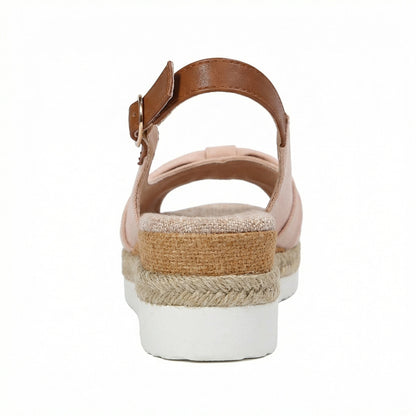 Women's Orthopedic Pointed-Toe Platform Sandals – Stylish Buckle Comfort Shoes