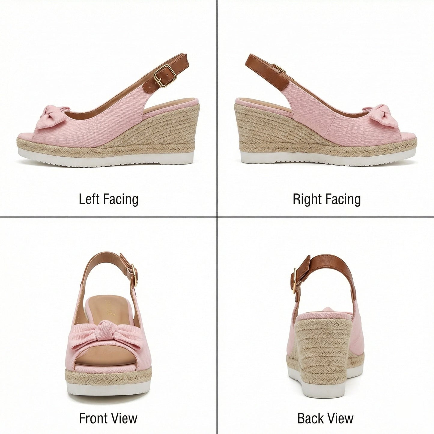Women's Orthopedic Pointed-Toe Platform Sandals – Stylish Buckle Comfort Shoes