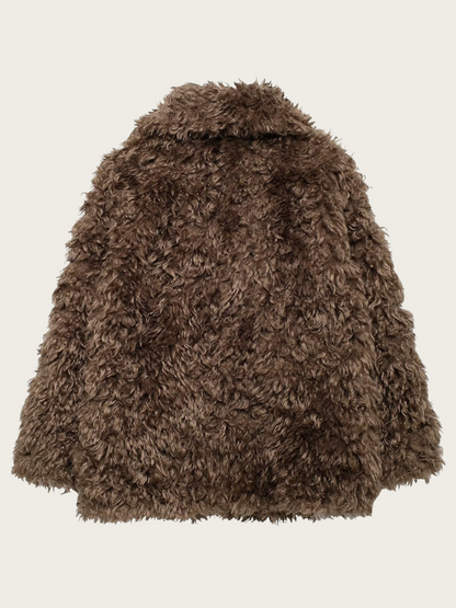 Alexzandria Faux Fur Teddy Coat