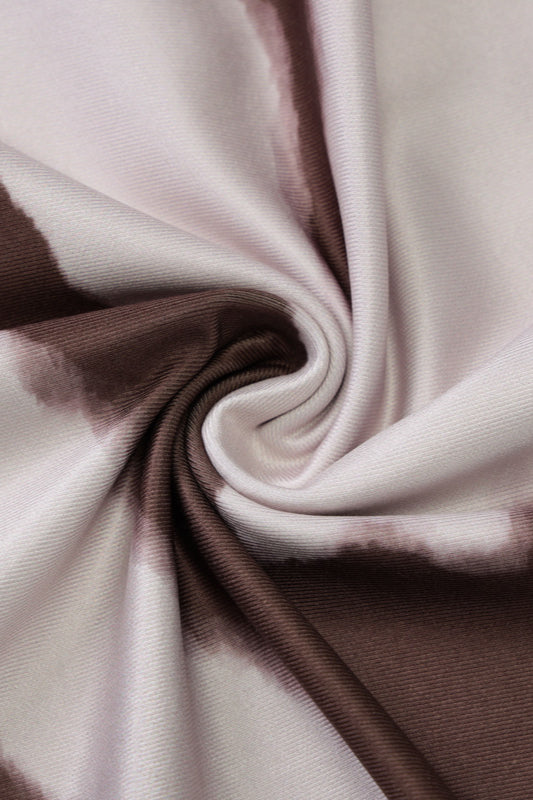 Elegant Printed Backless Cami Maxi Dress