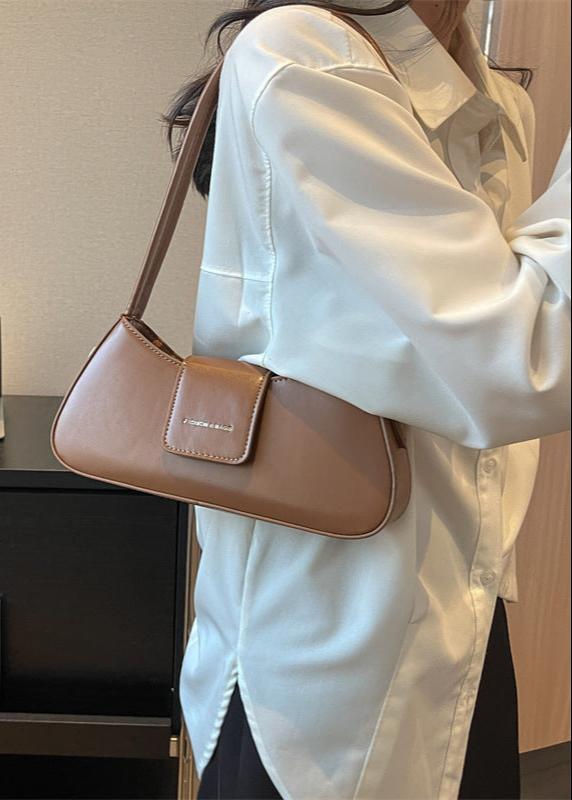 All-Match Shoulder Baguette Bag