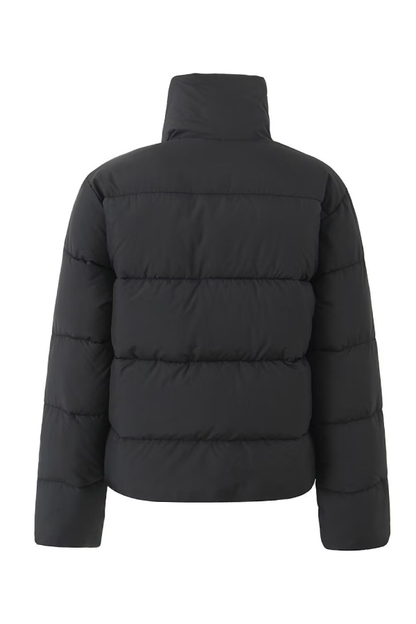 Stand Collar Zipper Windproof Cotton Coat