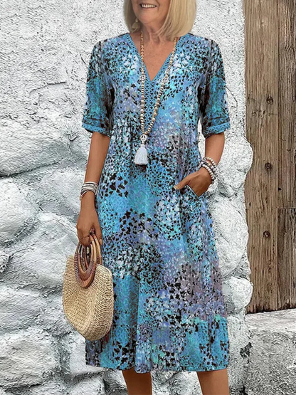 Eef | Dress with Beautiful Pattern