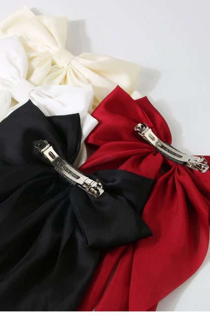 Sicily Satin Bowknot Hair Clip
