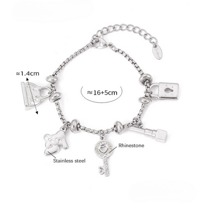 Pand0ra Charm Bracelet