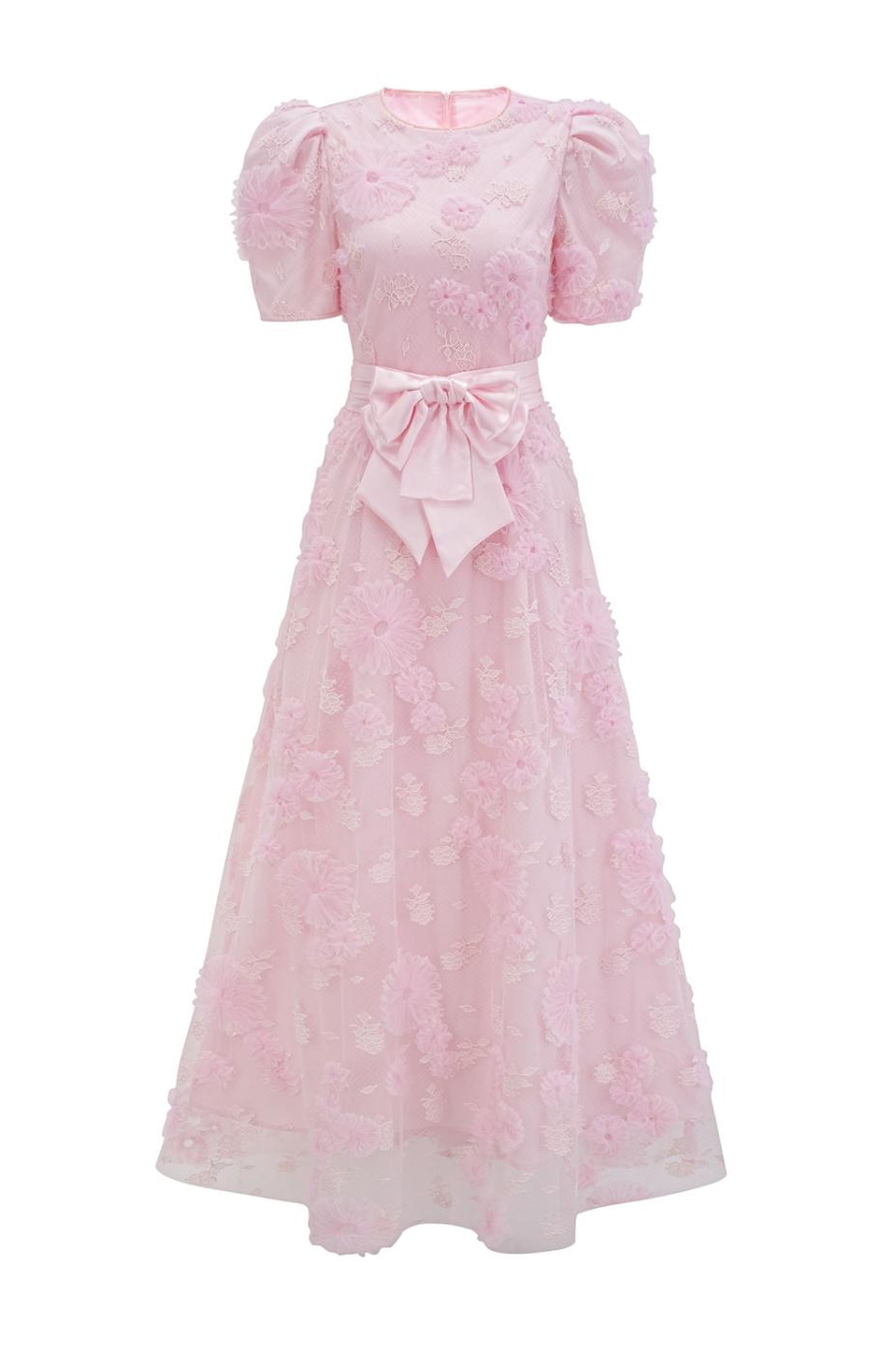 Oliver Pink Bow Maxi Dress