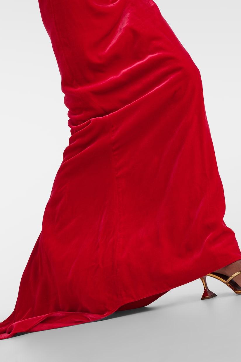 Apphia Bow Trim Cami Maxi Dress