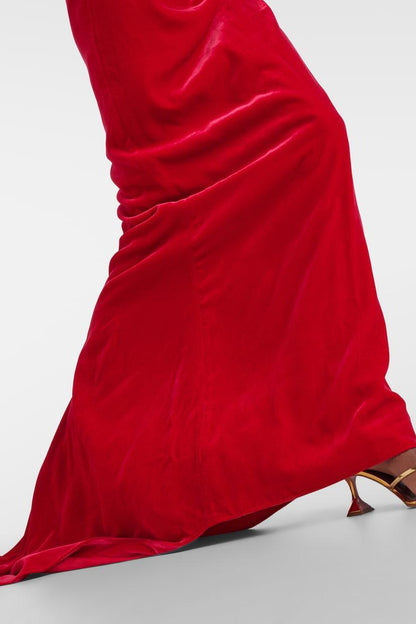 Apphia Bow Trim Cami Maxi Dress